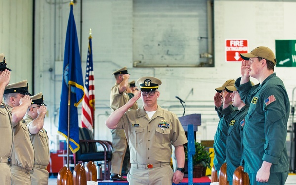 VX-1 holds commissioning ceremony