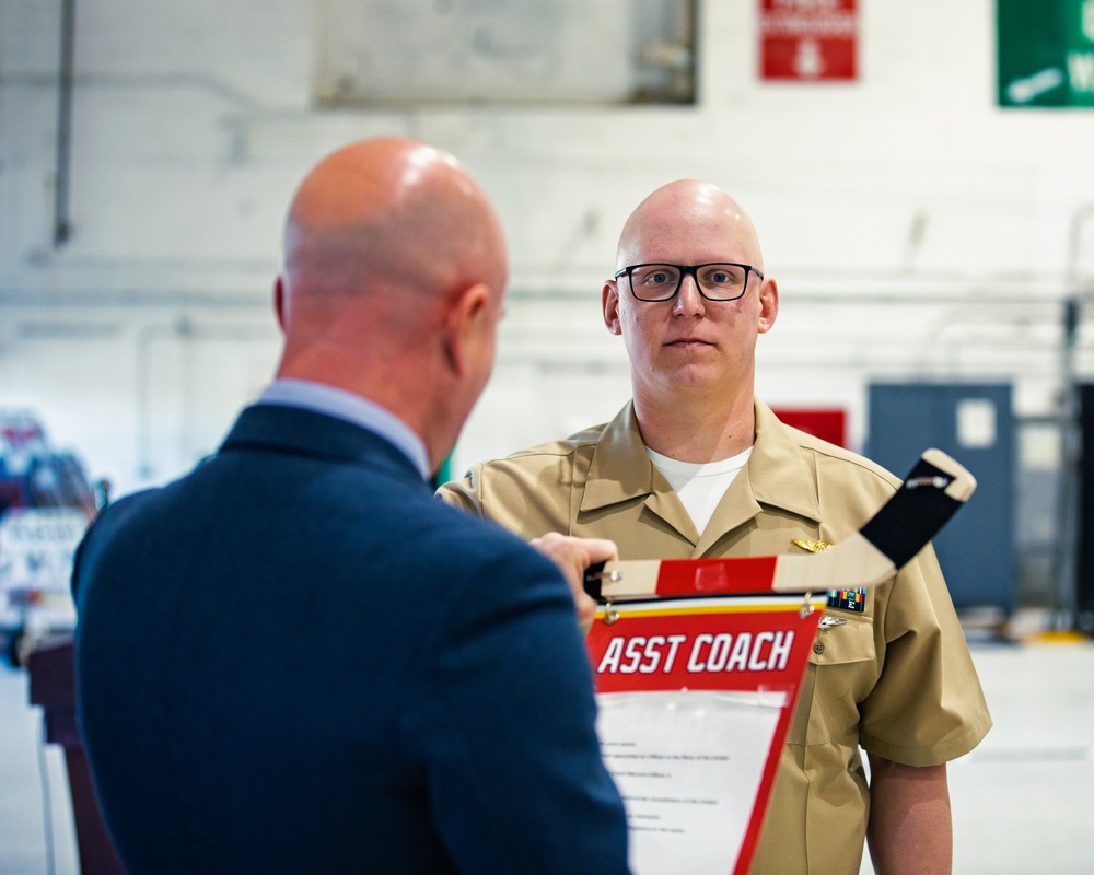 VX-1 holds commissioning ceremony