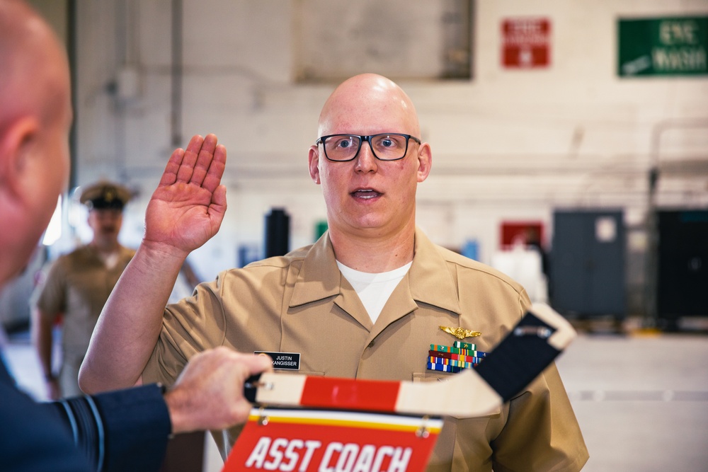 VX-1 holds commissioning ceremony