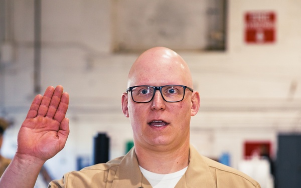 VX-1 holds commissioning ceremony