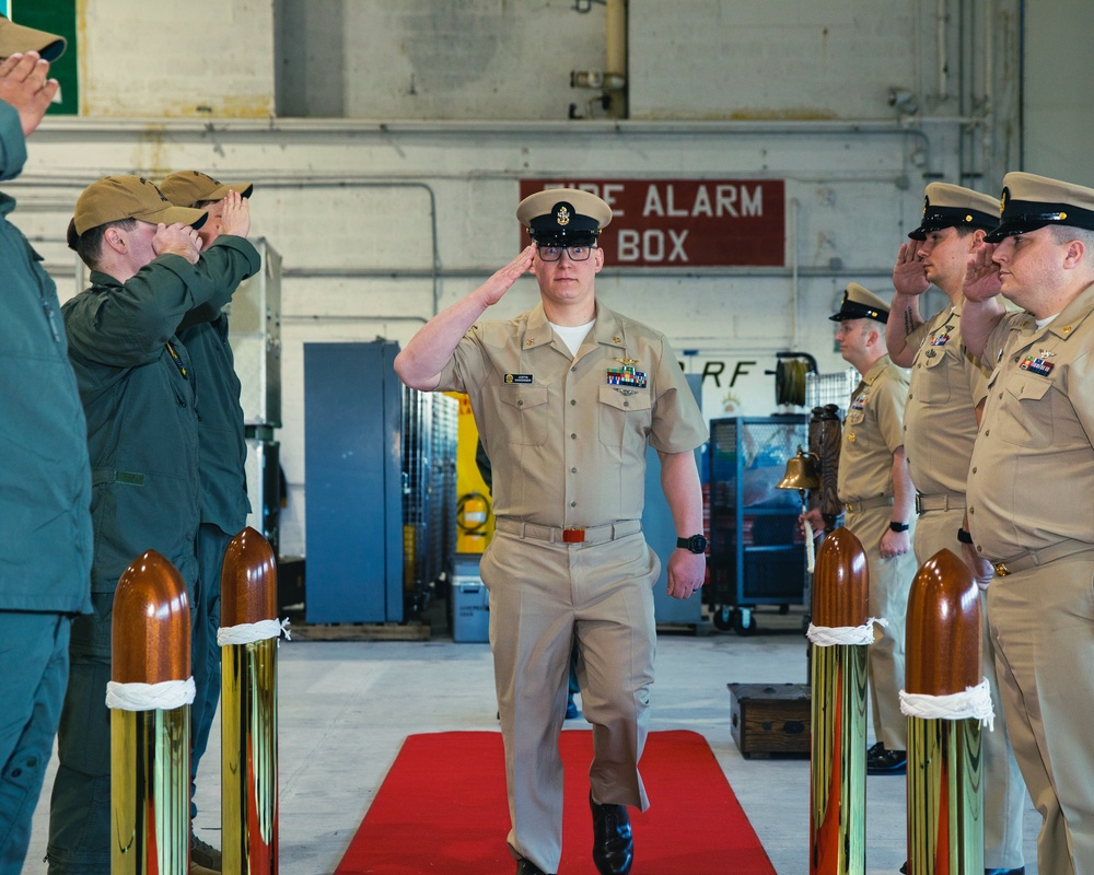 VX-1 holds commissioning ceremony