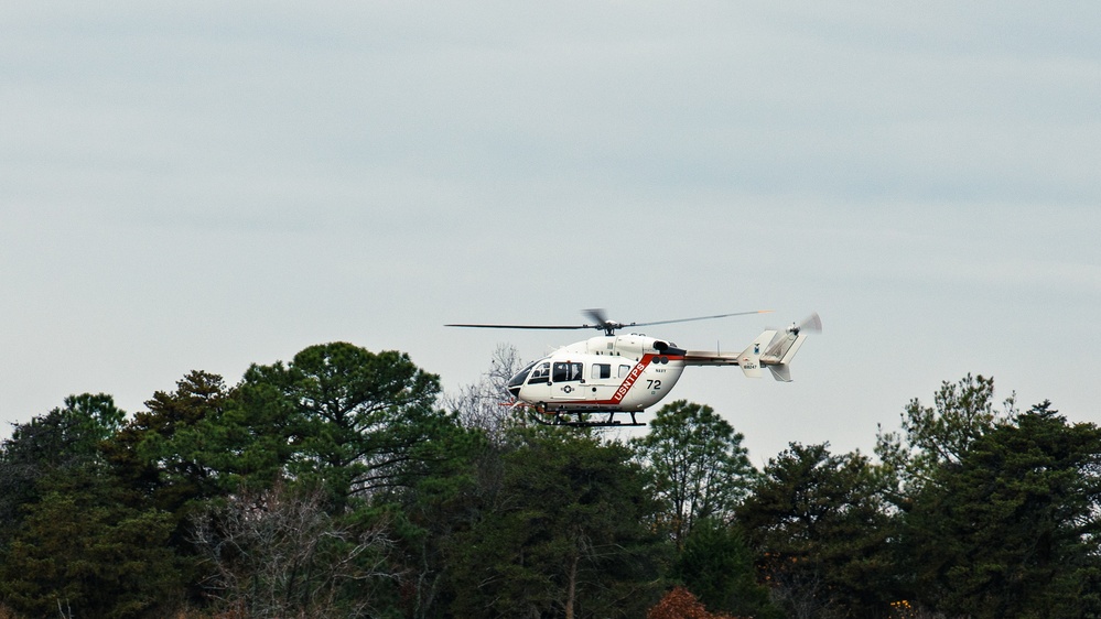United States Navy Test Pilot School conducts flight operations