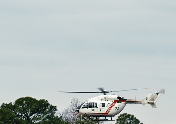 United States Navy Test Pilot School conducts flight operations