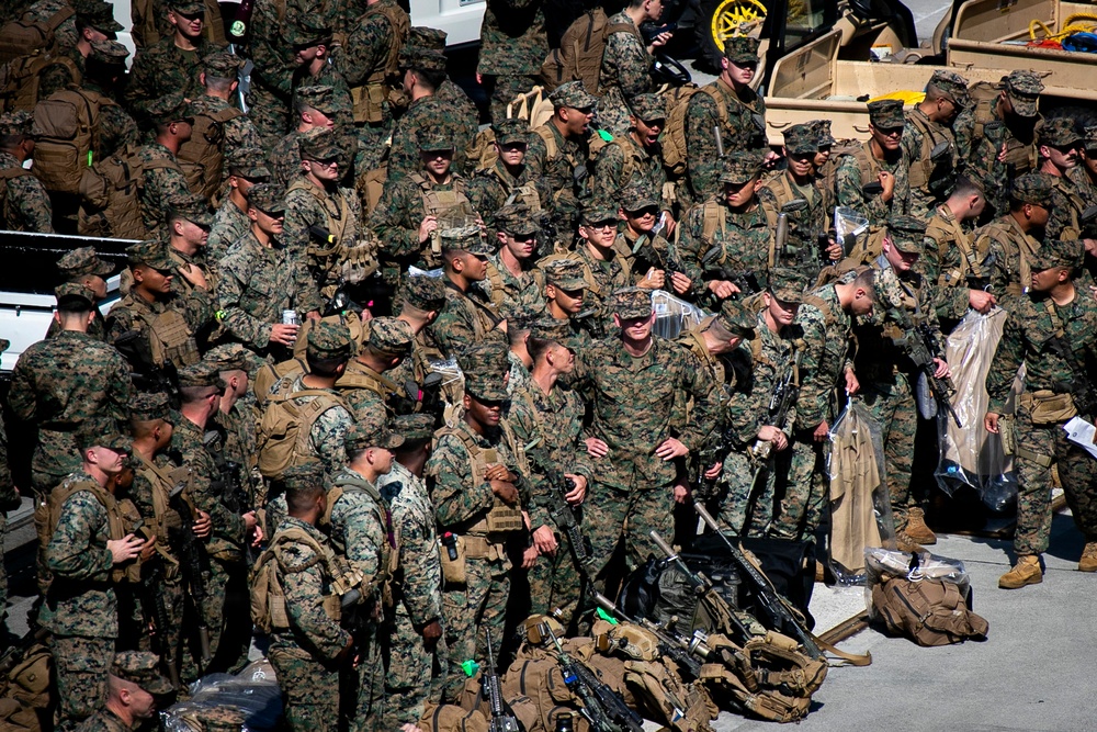31st Marine Expeditionary Unit Embarks USS Tripoli