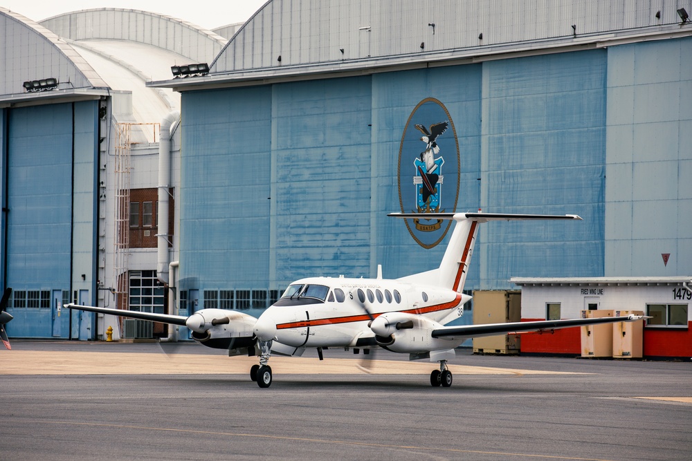 United States Navy Test Pilot School conducts flight operations