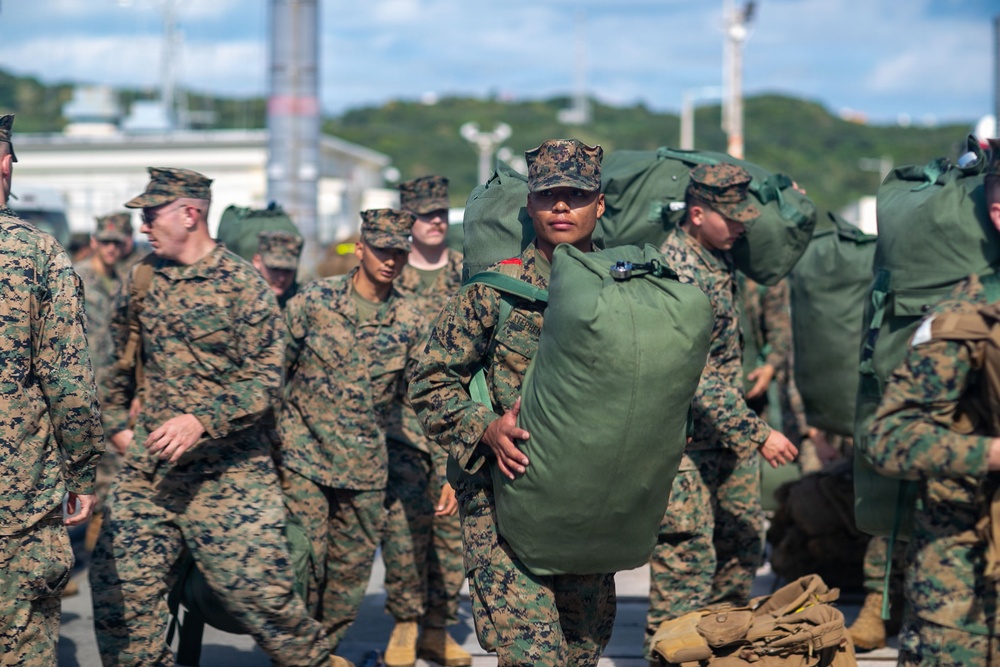 31st Marine Expeditionary Unit Embarks USS Tripoli