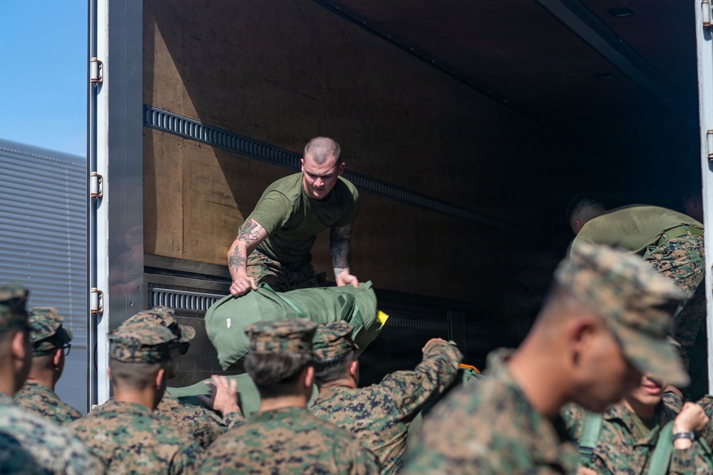 31st Marine Expeditionary Unit Embarks USS Tripoli