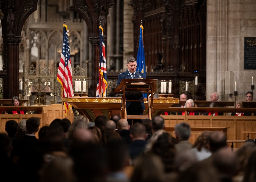 Thanksgiving service at Ely Cathedral