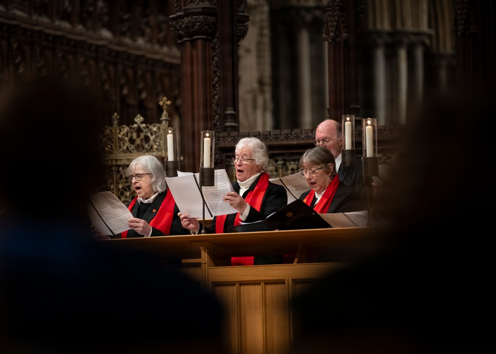 Thanksgiving service at Ely Cathedral