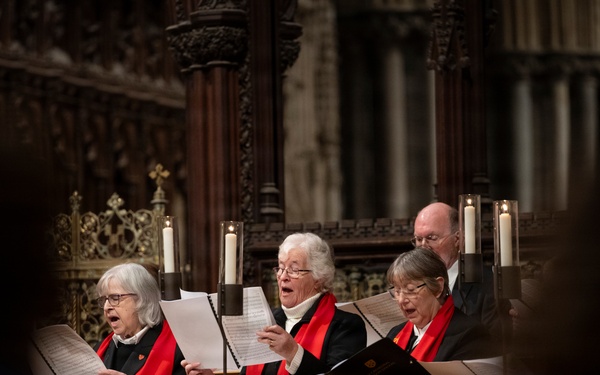 Thanksgiving service at Ely Cathedral