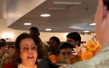 Thanksgiving lunch at RAF Mildenhall