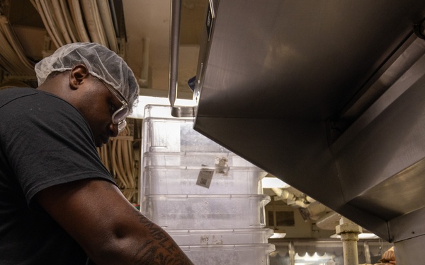 Abraham Lincoln conducts routine operations