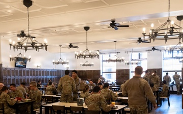 Thanksgiving lunch at RAF Mildenhall