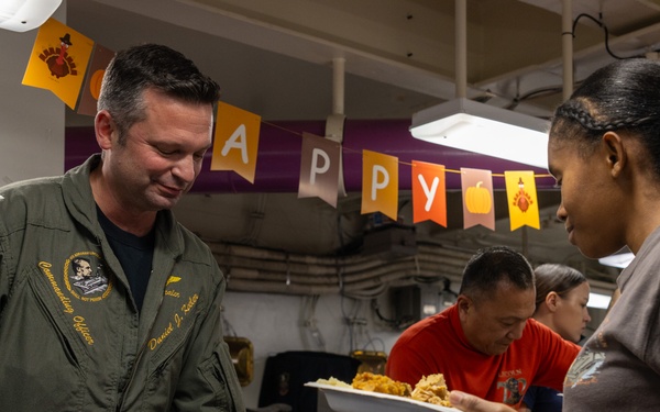 Abraham Lincoln conducts routine operations