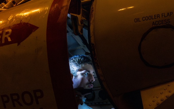 Abraham Lincoln conducts routine operations