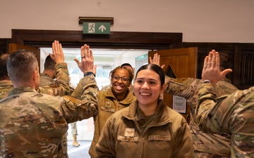 Thanksgiving lunch at RAF Mildenhall