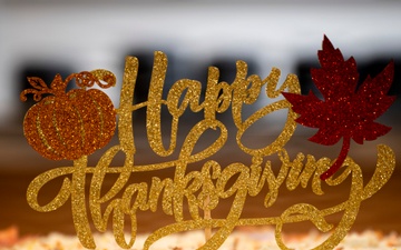 Thanksgiving lunch at RAF Mildenhall