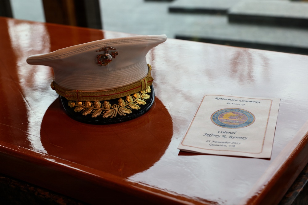 Col. Jeffery R. Kenney Retirement Ceremony