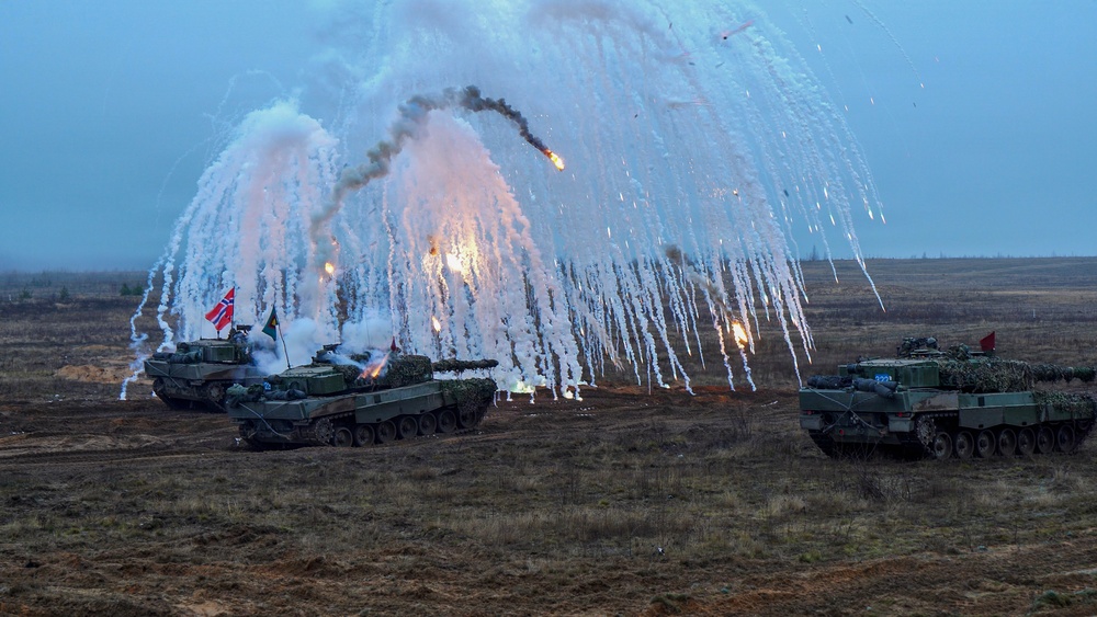 1-12 Cavalry Regiment Participates in Multinational Live Fire Exercise