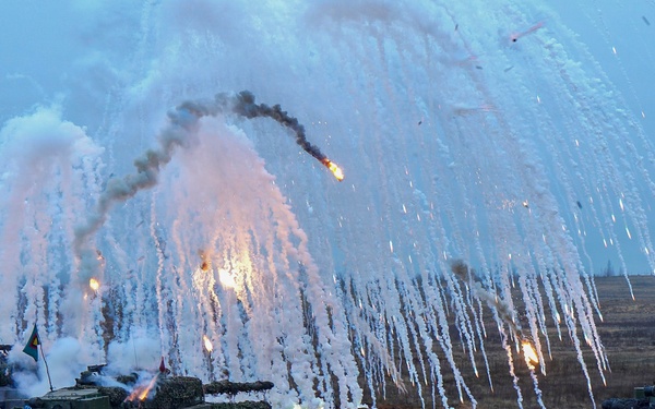 1-12 Cavalry Regiment Participates in Multinational Live Fire Exercise