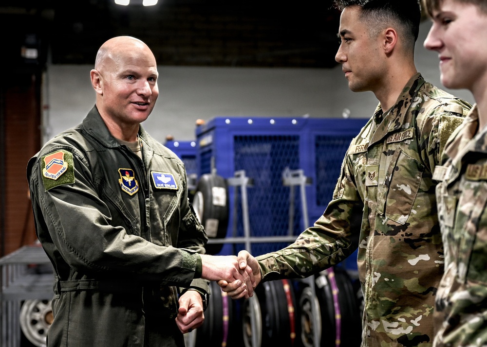 Brig. Gen. Berkland recognizes Airmen who keep Luke AFB rolling