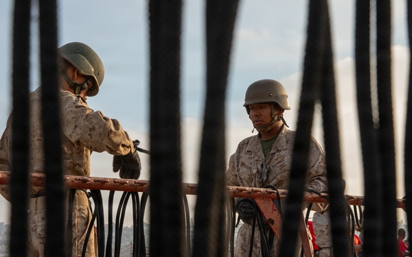 Delta Company Rappel Tower