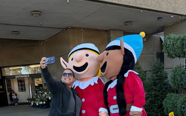 NEX patrons surprised and delighted during Navy Blue Holiday season