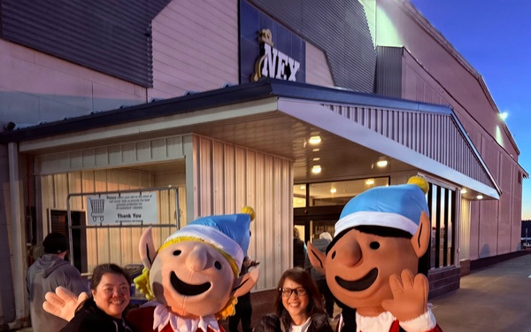 NEX patrons surprised and delighted during Navy Blue Holiday season