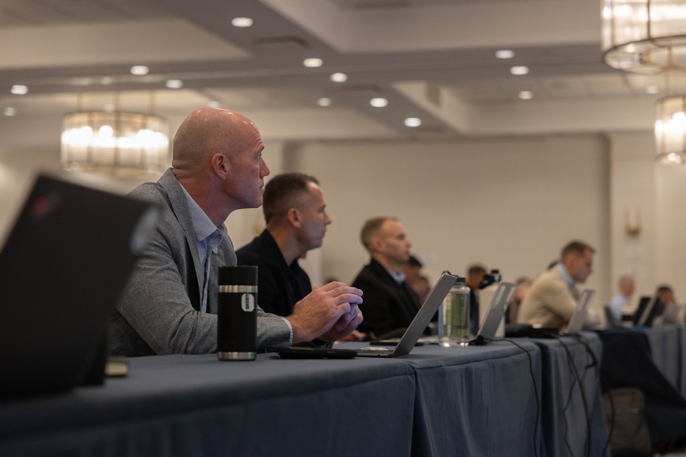 Marine Innovation Unit Town Hall with Force Headquarters Group Leadership