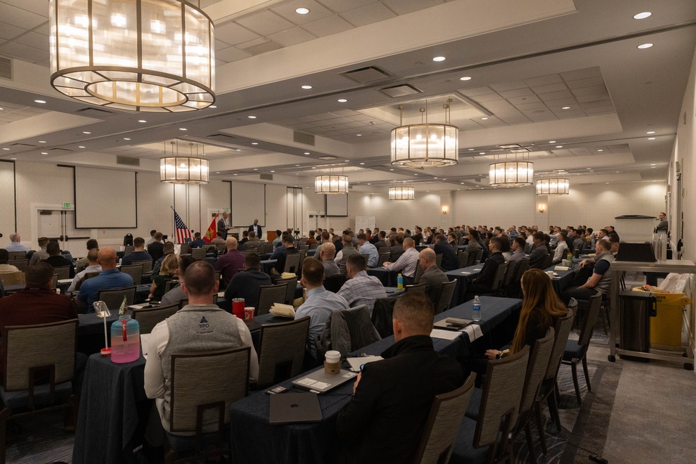 Marine Innovation Unit Town Hall with Force Headquarters Group Leadership