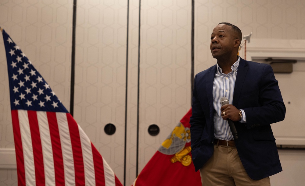 Marine Innovation Unit Town Hall with Force Headquarters Group Leadership