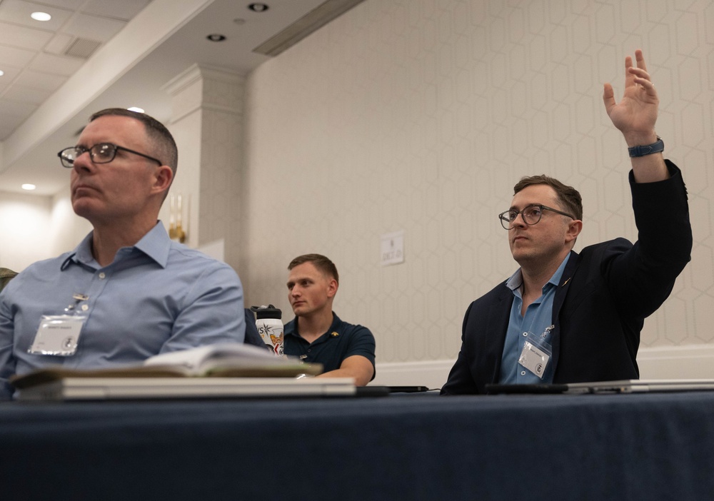 Marine Innovation Unit Town Hall with Force Headquarters Group Leadership