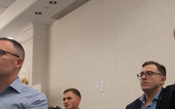 Marine Innovation Unit Town Hall with Force Headquarters Group Leadership