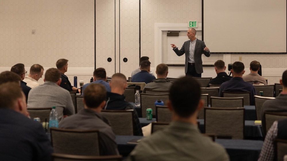 Marine Innovation Unit Town Hall with Force Headquarters Group Leadership