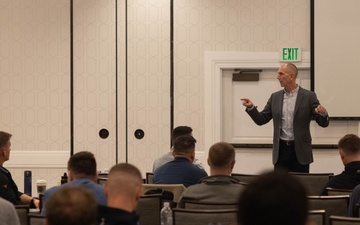 Marine Innovation Unit Town Hall with Force Headquarters Group Leadership