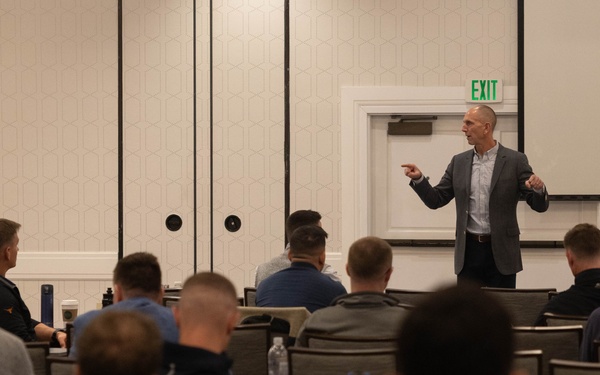 Marine Innovation Unit Town Hall with Force Headquarters Group Leadership