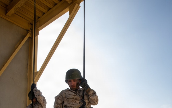 Delta Company Rappel Tower