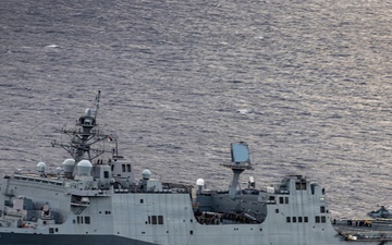 22nd MEU(SOC) | USS Fort Lauderdale VMM-263 Conducts an AIM-9 Sidewinder Missile Shoot Exercise