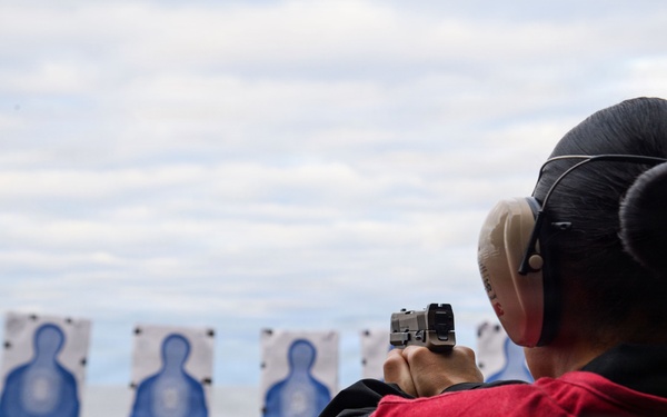 USS Theodore Roosevelt Small-Arms Qualification