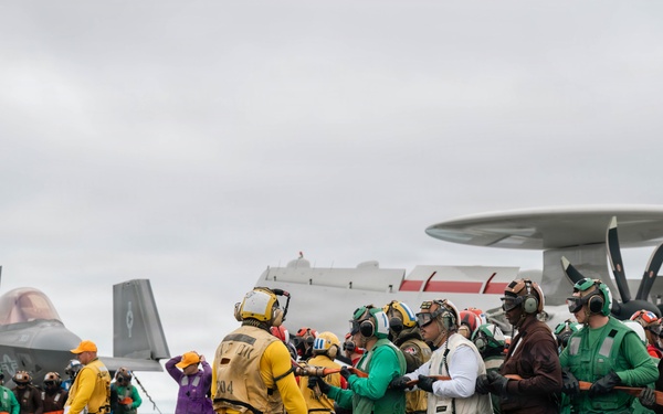 USS Theodore Roosevelt Damage Control Drill