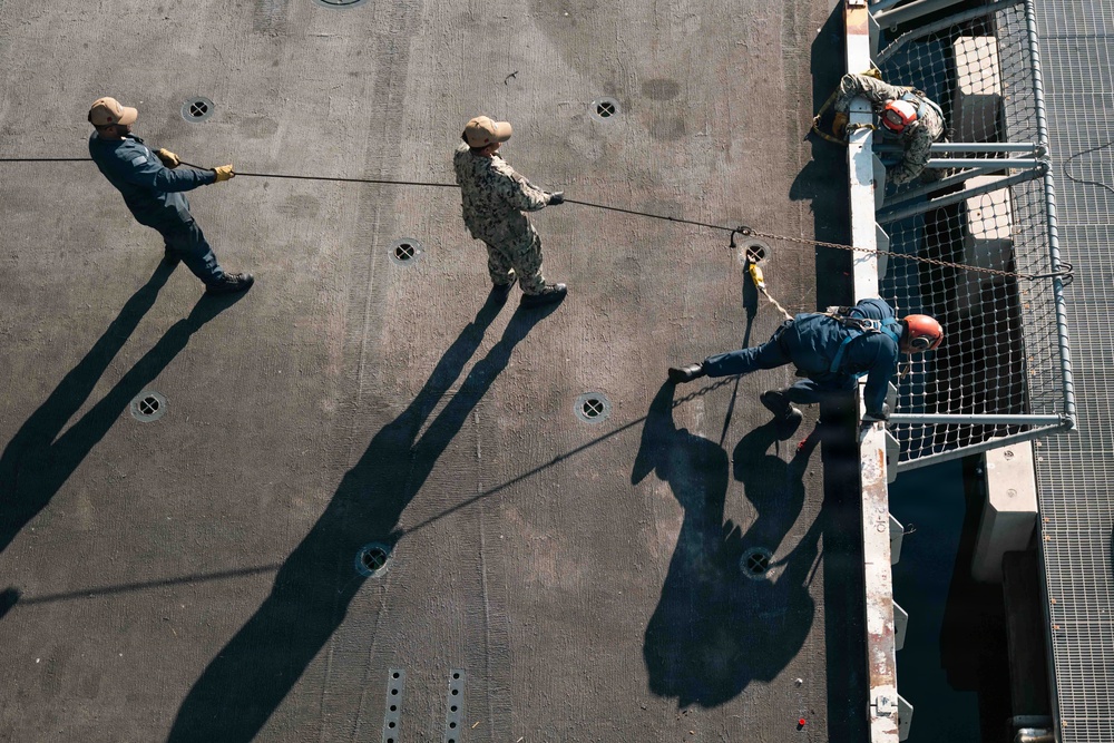USS Theodore Roosevelt Maintenance