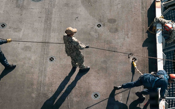 USS Theodore Roosevelt Maintenance
