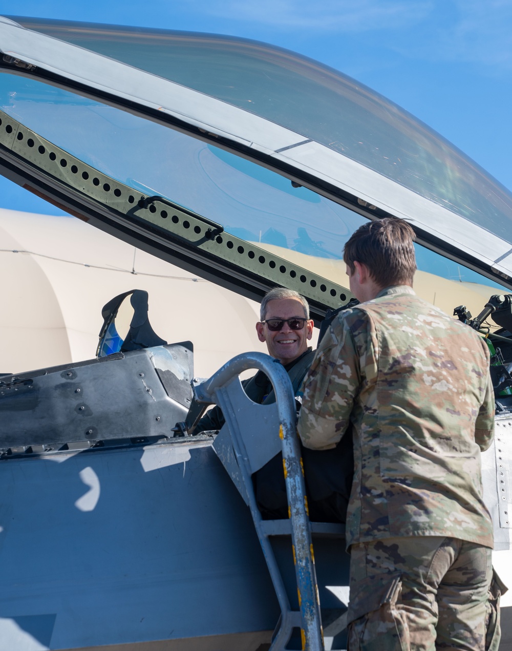 CSAF and leaders at all flying units step to the jet again