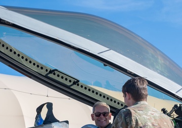 CSAF and leaders at all flying units step to the jet again