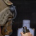 Reconnaissance Marines with the 24th Marine Expeditionary Unit conduct pistol and rifle shooting drills as a part of a modified qualification for Close Quarters Tactics training.