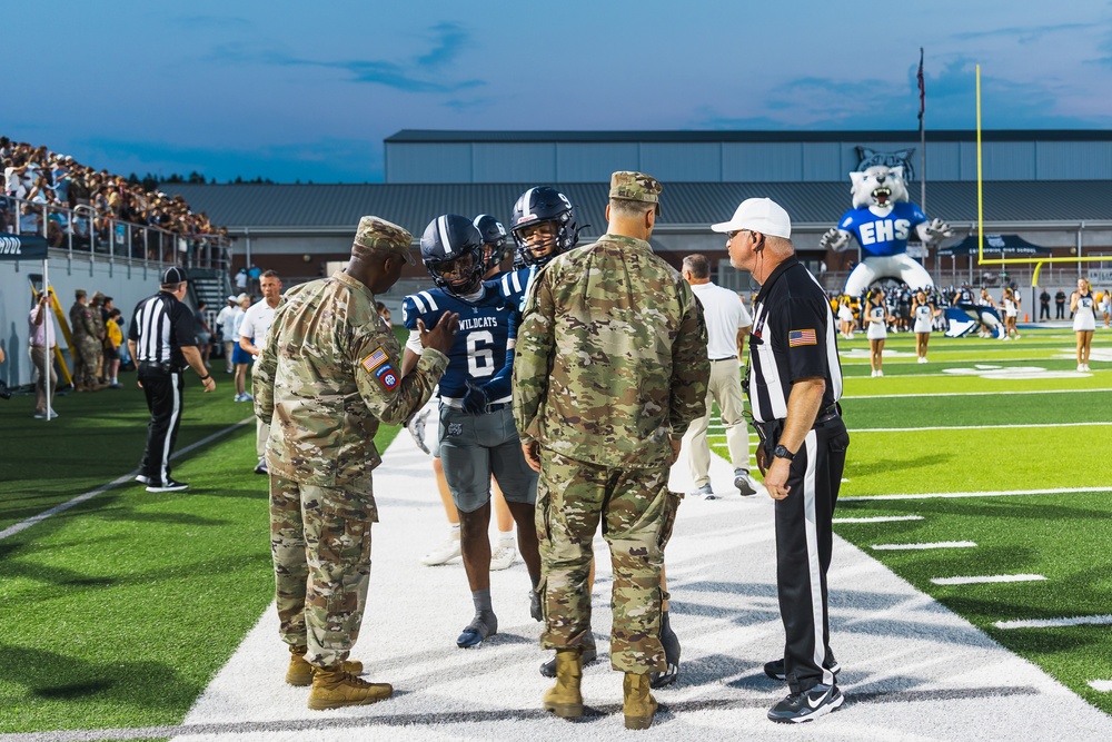 Fort Rucker leadership honored at Enterprise High
