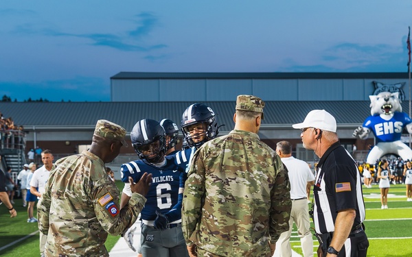 Fort Rucker leadership honored at Enterprise High