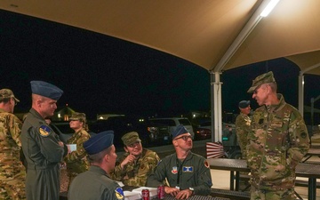 Creech Hosts Midnight Barbecue