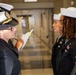 Sailors assigned to Navy Medicine and Readiness Logistic Command Detachment at Naval Medical Forces Atlantic Conduct Uniform Inspection