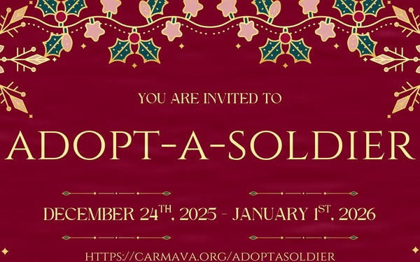 Fort Lee invites community to “Adopt a Soldier” for Christmas and share holiday cheer